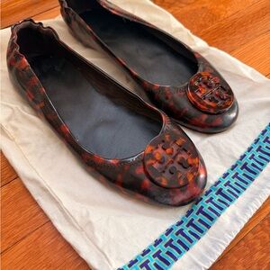 Tory Burch Women's Tortoise Shell Ballet Flats